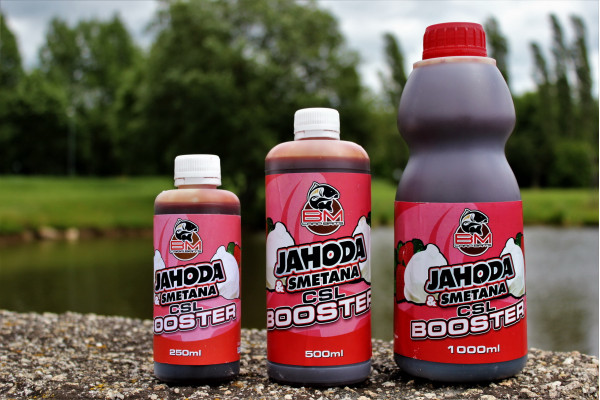 BM Carp Baits CSL booster Jahoda & smetana